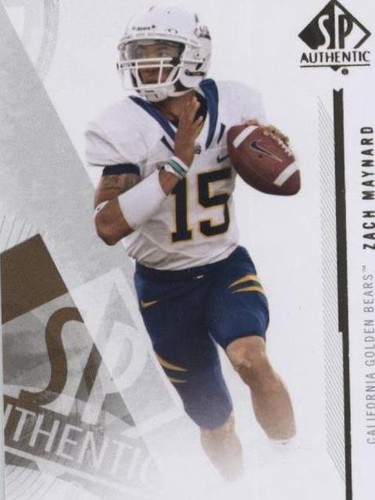2013 SP Authentic Zach Maynard #15