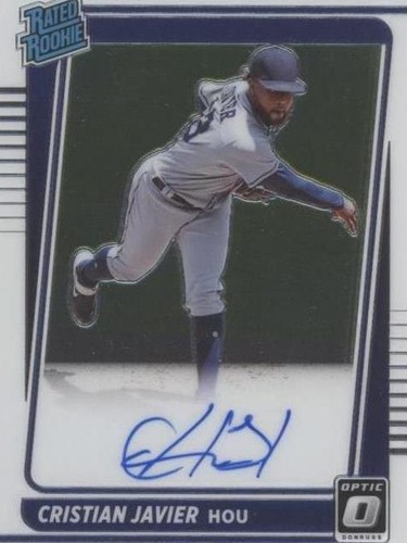 2021 Panini Donruss Optic - Cristian Javier #RRS-CJ