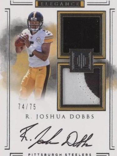 2017 Panini Impeccable R. Joshua Dobbs #136