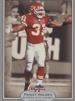 2003 Fleer Showcase Priest Holmes #90