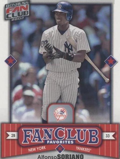 2002 Donruss Fan Club - Alfonso Soriano #287