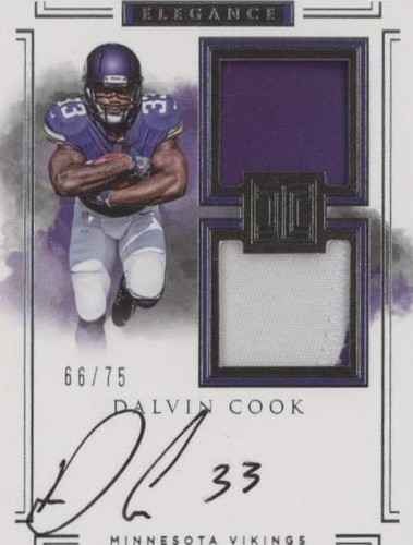 2017 Panini Impeccable Dalvin Cook #113