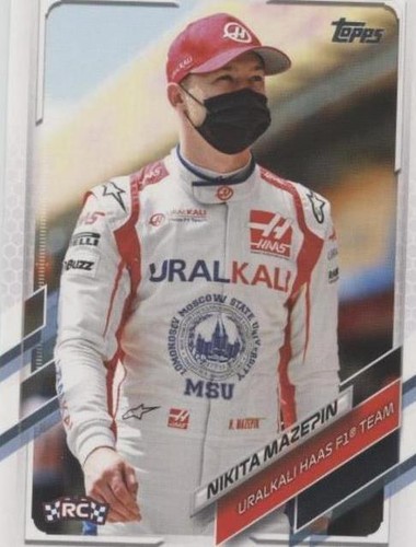 2021 Topps Formula 1 - Nikita Mazepin #57