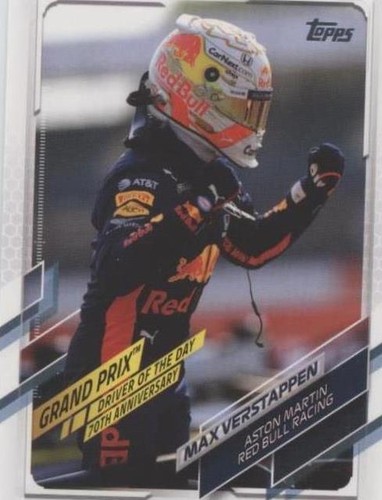 2021 Topps Formula 1 - Max Verstappen #167
