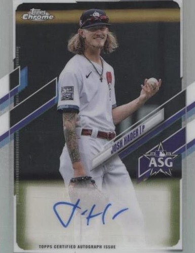 2021 Topps Chrome Update Series - Josh Hader #ASGA-JH