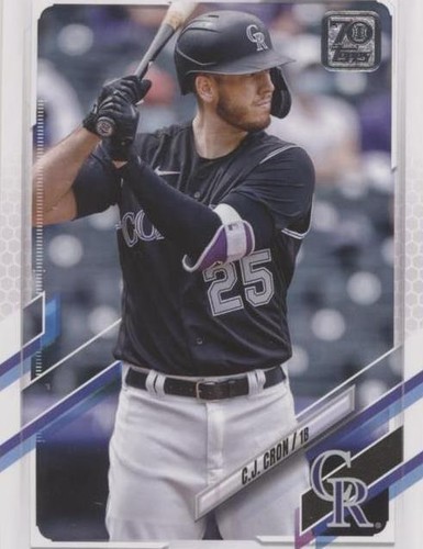 2021 Topps Update Series - C.J. Cron #US195