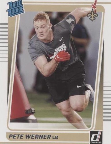 2021 Panini Donruss Pete Werner #322