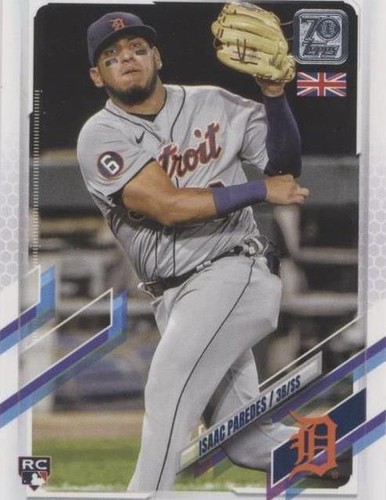 2021 Topps UK Edition - Isaac Paredes #184