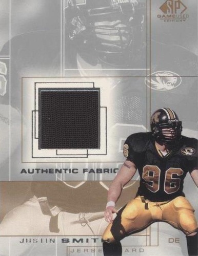 2001 SP Game Used Edition Justin Smith #SM