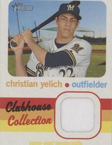 2020 Topps Heritage - Christian Yelich #CCR-CY
