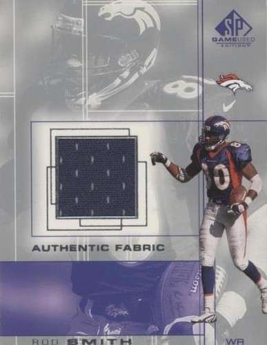2001 SP Game Used Edition Rod Smith #RS