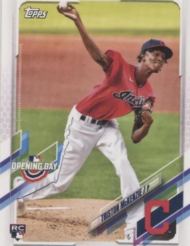 2021 Topps Opening Day - Triston McKenzie #74