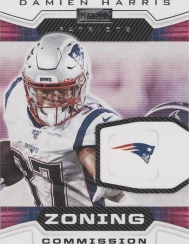 2020 Panini Playbook Damien Harris #ZC-14