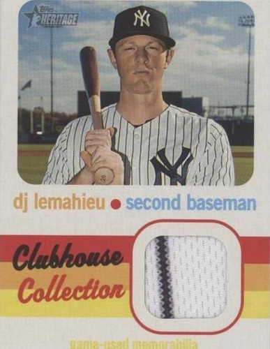 2020 Topps Heritage - D.J. LeMahieu #CCR-DL