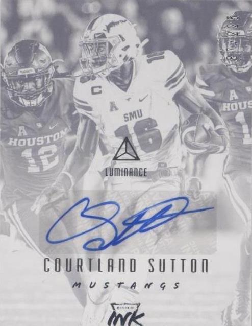 2018 Panini Luminance Courtland Sutton #RI-COS