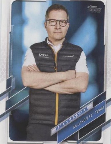 2021 Topps Formula 1 - Andreas Seidl #86