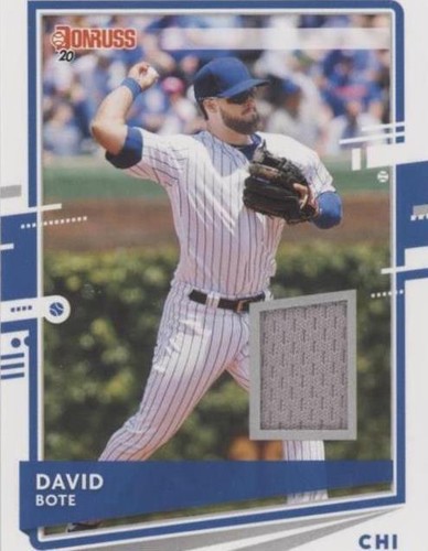 2020 Panini Donruss - David Bote #DM-DB