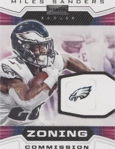 2020 Panini Playbook #ZC-16 Miles Sanders Philadelphia Eagles | eBay
