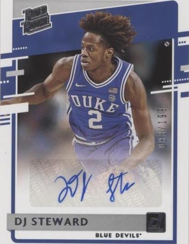 2021-22 Panini Chronicles Draft Picks - Dj Steward #RR-DJS