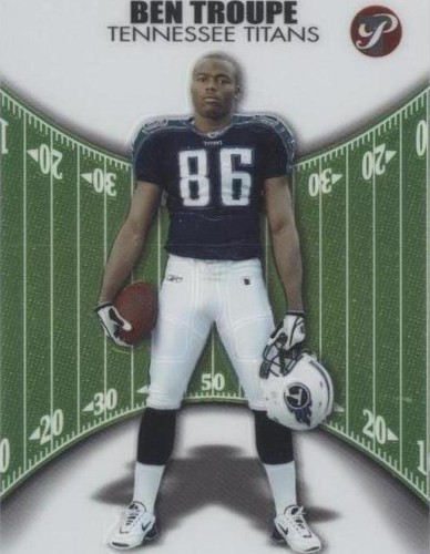 2004 Topps Pristine Ben Troupe #55