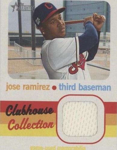 2020 Topps Heritage - Jose Ramirez #CCR-JR