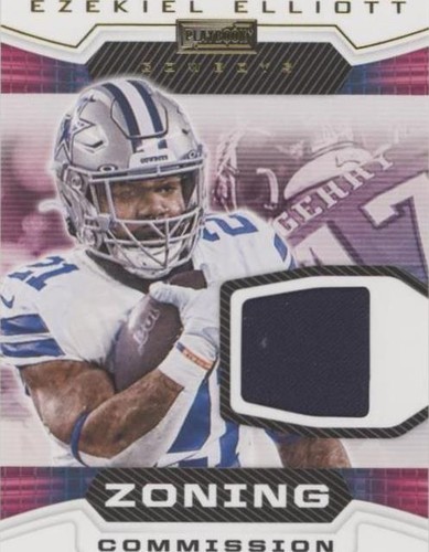 2020 Panini Playbook Ezekiel Elliott #ZC-25
