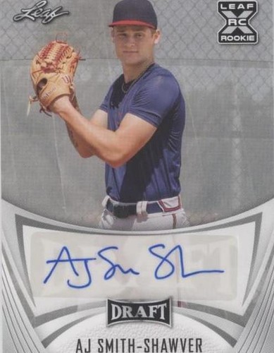 2021 Leaf Draft - AJ Smith-Shawver #BA-AJS