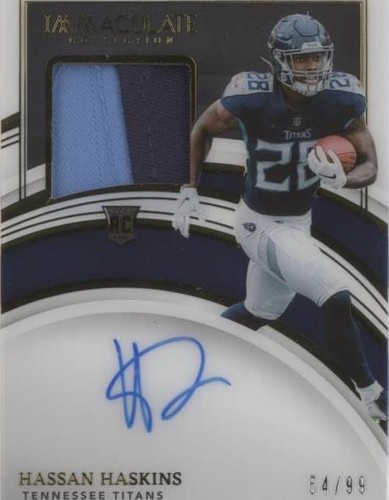 2022 Panini Immaculate Collection Hassan Haskins #137
