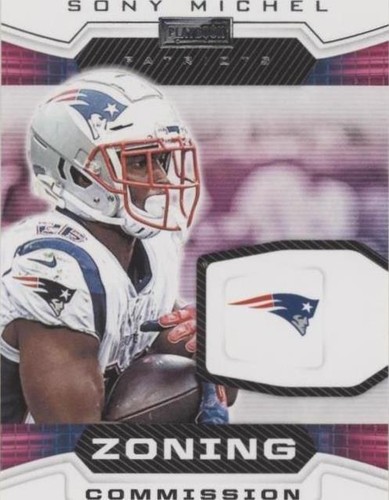 2020 Panini Playbook Sony Michel #ZC-13