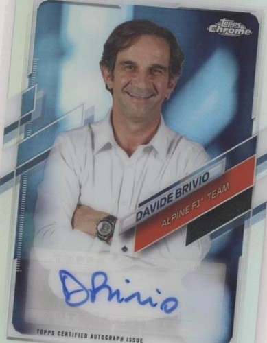2021 Topps Chrome Formula 1 - Davide Brivio #CA-DBV