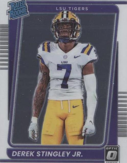2022 Panini Chronicles Draft Picks Derek Stingley Jr. #3