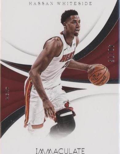 2017-18 Panini Immaculate Collection - Hassan Whiteside #30