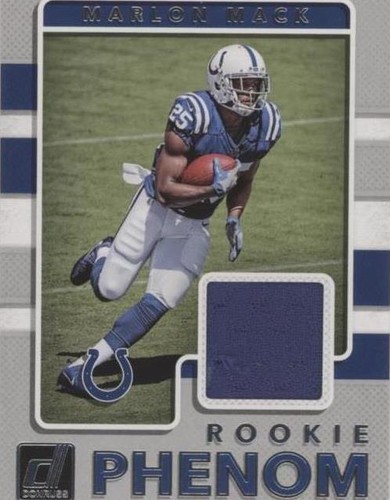 2017 Panini Donruss Marlon Mack #40