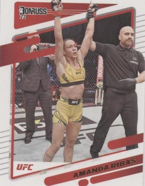 2022 Donruss UFC - Amanda Ribas #163