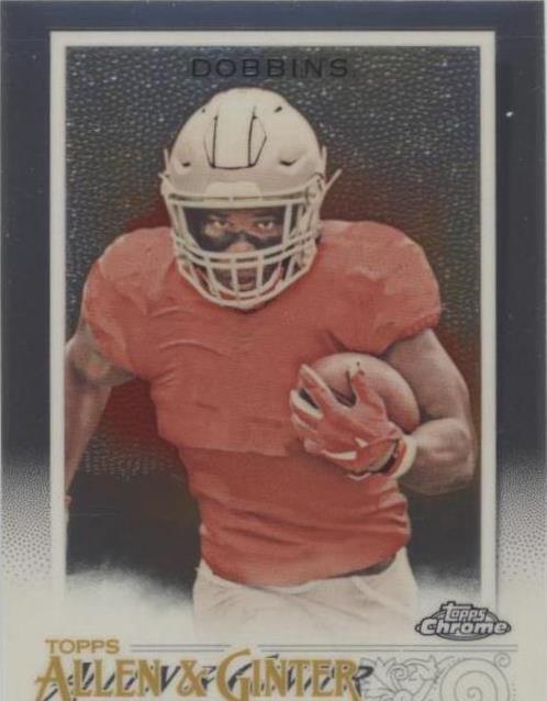 2020 Topps Allen & Ginter Chrome J.K. Dobbins #152
