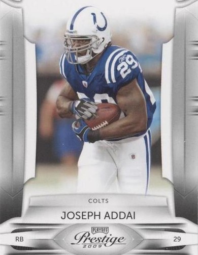 2009 Playoff Prestige Joseph Addai #43
