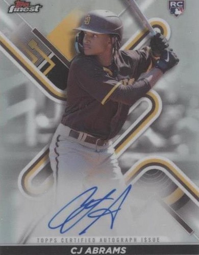 2022 Topps Finest - C.J. Abrams #FA-CA