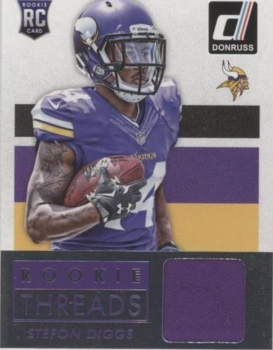 2015 Panini Donruss Stefon Diggs #DRT-SD