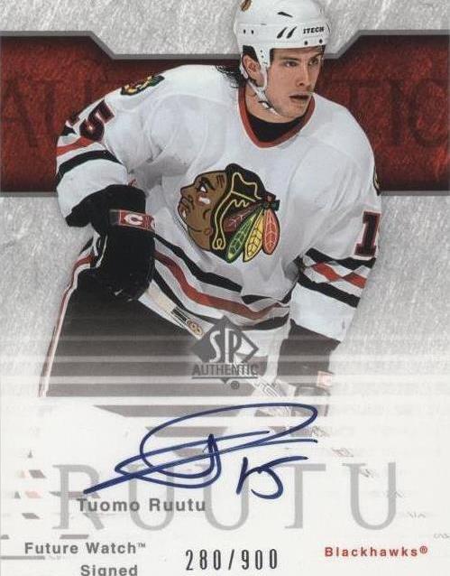 2003-04 SP Authentic - Tuomo Ruutu #139