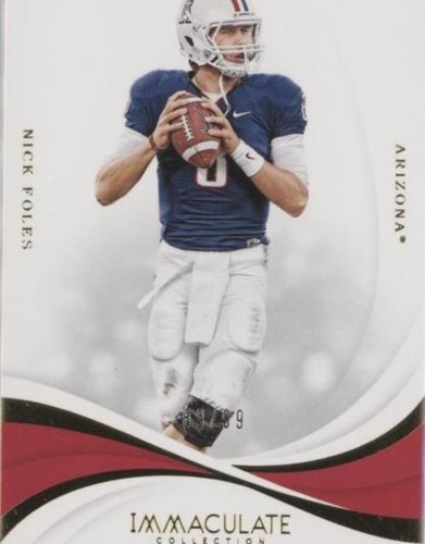 2019 Panini Immaculate Collection Collegiate Nick Foles #19