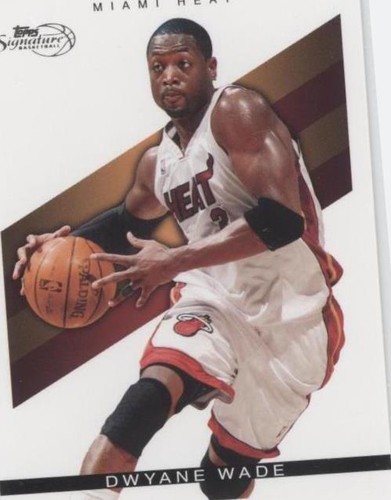2008-09 Topps Signature - Dwyane Wade #TS-DWA