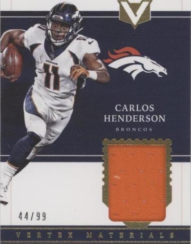 2017 Panini Vertex Carlos Henderson #VM-9