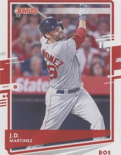 2020 Panini Donruss - J.D. Martinez #183