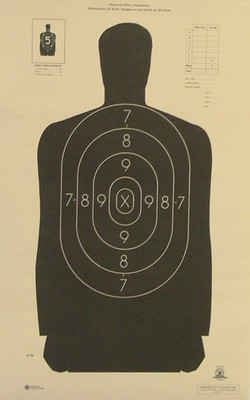 targets nra silhouette targets