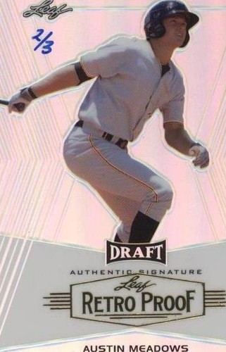 2014 Leaf Metal Draft - Austin Meadows #BA-AM1