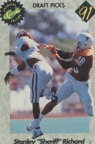 1991 Classic Draft Picks Stanley Richard #9