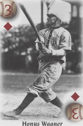 2000 U.S. Playing Card All-Century Team - Honus Wagner #3D