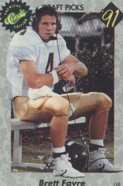 Selecciones clásicas del draft 1991 Brett Favre #30