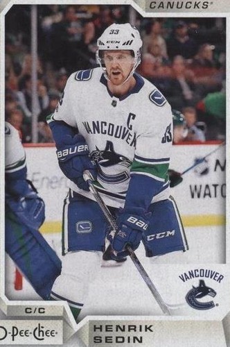 2018-19 O-Pee-Chee - Henrik Sedin #470