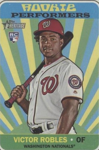 2018 Topps Heritage High Number - Victor Robles #RP-VR